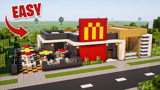 How to build a mcdonalds in minecraft