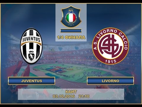 AFL. Italian Cup. Juventus - Livorno