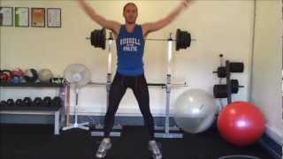 preview picture of video 'EXERCISE: Power Jumping Jacks - Baxter Basics Personal Training'