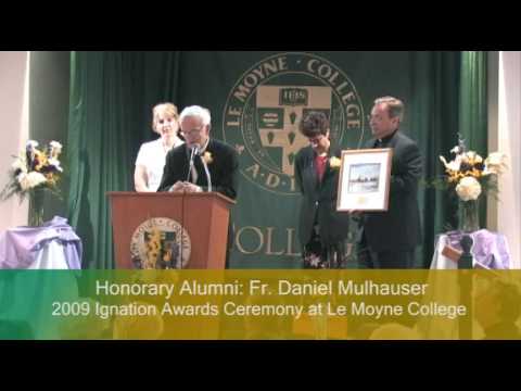 2009 Le Moyne College Honorary Alumni Ignatian Award - Fr. Daniel Mulhauser, S.J.