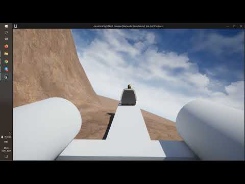 Unreal Engine 5 Pilot Character And Spaceship Prototype Interaction Test