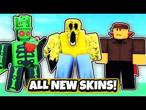 ALL NEW HALLOWEEN EVENT SKINS in FORSAKEN PATCH v3.3.0! (HALLOWEEN UPDATE)