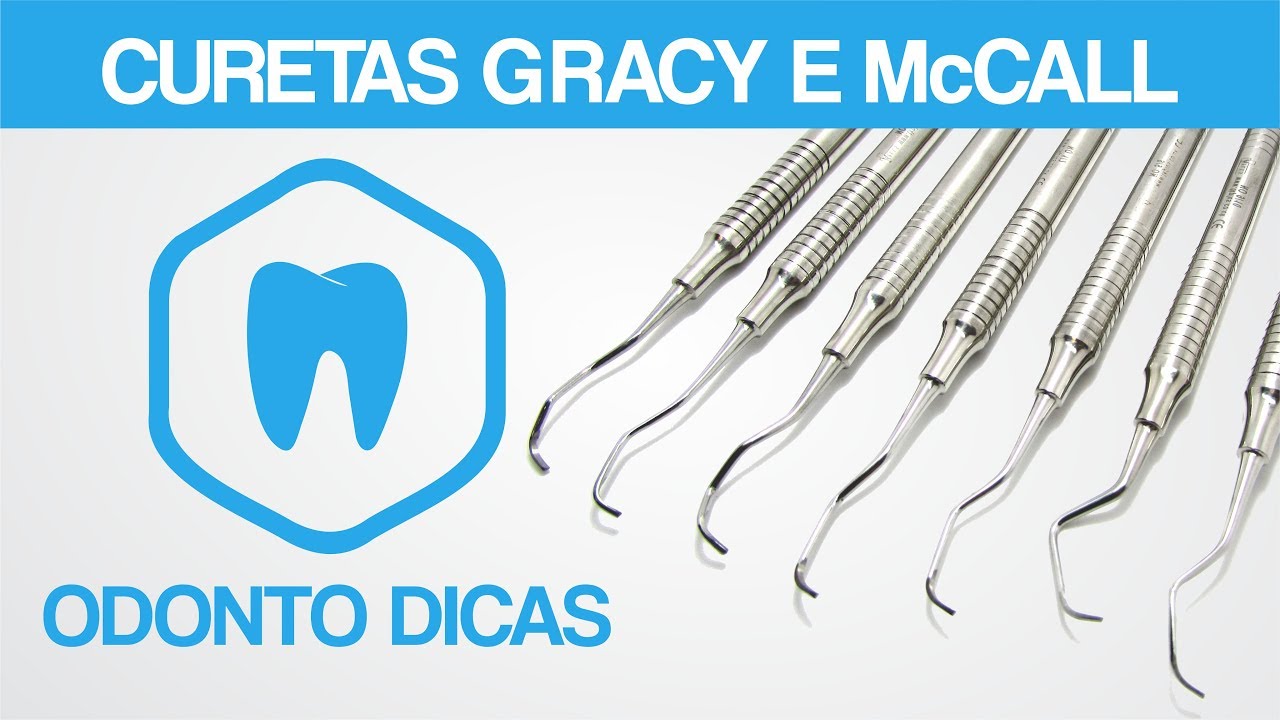CURETAS: GRACEY e McCALL | ODONTO DICAS