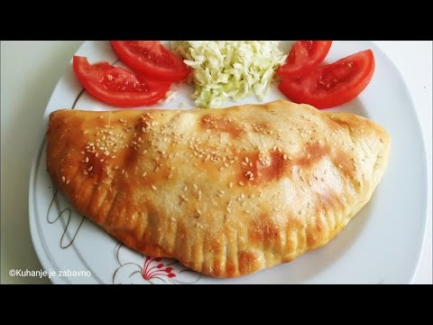 Ideja za ručak ~ PUNJENE POGAČICE ~ Piletina ~ Šampinjoni ~ Začini ~ Recept na čaše #36