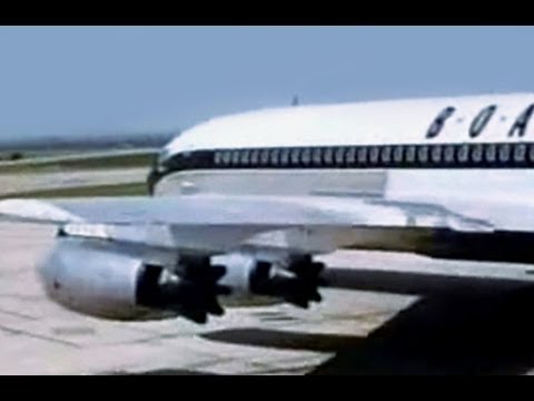 BOAC Vickers VC-10 & Boeing 707-436 Travelogue - 1964