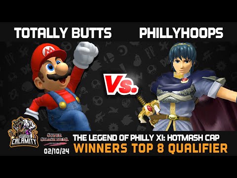 The Legend of Philly XI | #SSBM Singles - Totally Butts vs Phillyhoops - Winners Top 8 Qualifier