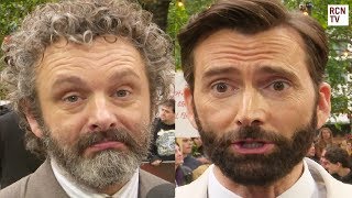 David Tennant & Michael Sheen Interview Good Omens Premiere video