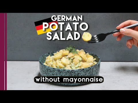 German Potato Salad | Kartoffelsalat without mayonnaise