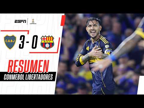 Video: BOCA LE GANÓ AL BARCA ECUATORIANO