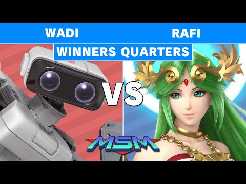 MSM 188 - AG | Wadi (ROB) vs CG | Rafi (Palutena) Winners Quarters - Smash Ultimate