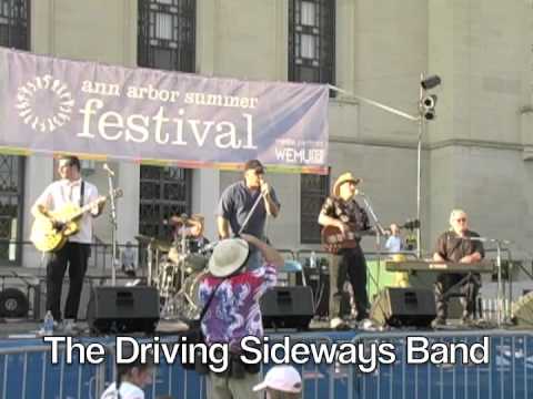 The Drivin' Sideways Band at the Ann Arbor Summer Festival/Top of The Park  #6