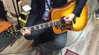 Video thumbnail for Gibson / Hummingbird Lefty HCS by 1484tv イシバシ楽器公式