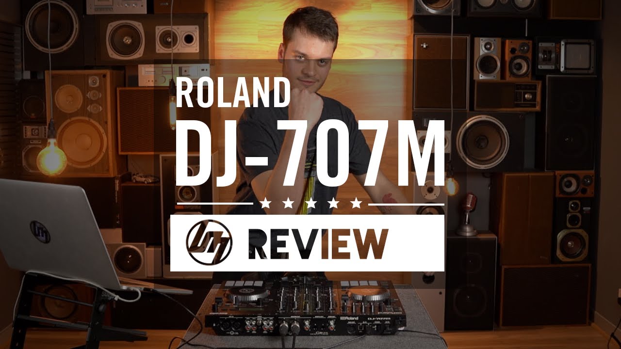 Roland DJ-707M Digital DJ Controller w/built-in Drum Machine