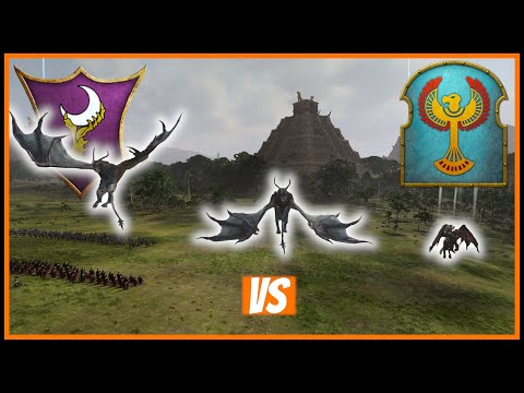 MORATHI+MANTICORE GOON SQUAD | Dark Elves vs Tomb Kings Multiplayer Battle - Total War: Warhammer 2