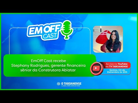 Stephany Rodrigues, da Abiatar, é a convidada do EmOff Cast nesta quinta-feira