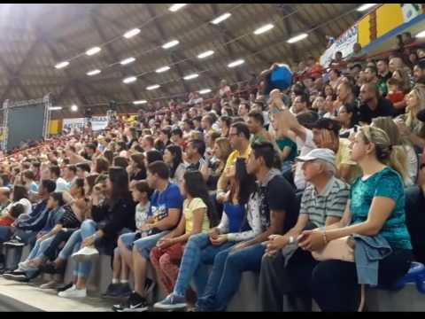 Jogo entre Rexona Sesc Rio de Janeiro e Associação Rio do Sul