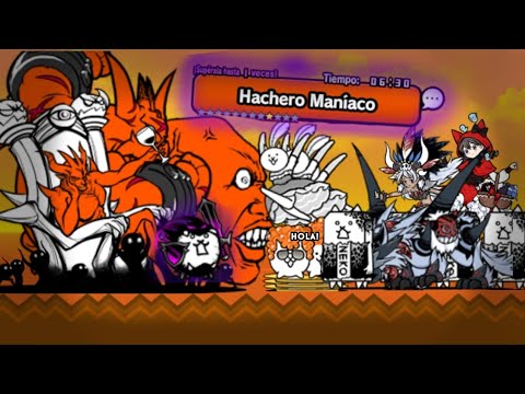 Gato Hachero Maniaco (the battle cats)