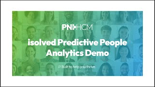 isolved Predictive People Analytics Demo | Powered by PNI•HCM