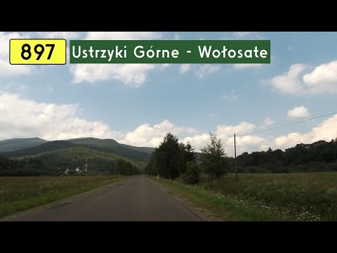 DW897 Ustrzyki Górne - Wołosate (wielka pętla bieszczadzka)