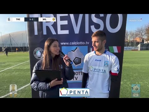 CALCIOTTO TREVISO vs F.C. DOPPIO MALTO MILANO 3-3 (7-6 d.c.r.) - INTERVIEWS