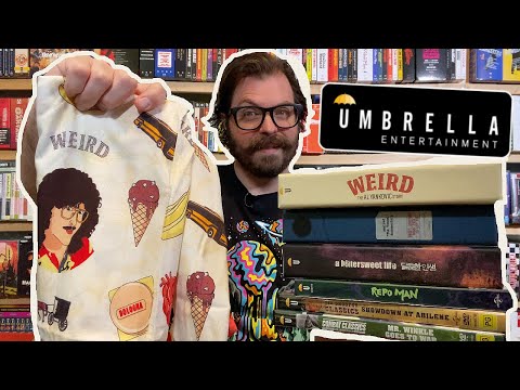 Umbrella Entertainment Gets WEIRD! Huge Collector's Editions Unboxed