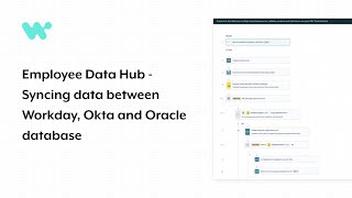 Employee Data Hub - How to sync data between Workday, Okta and Oracle database