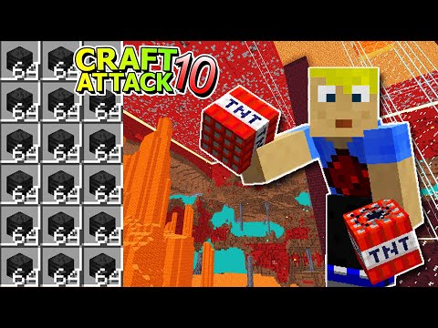 Trymacs RAGE! 200x200 KRATER im Nether SPRENGEN! KRANKE WITHER FARM! - Minecraft Craft Attack 10
