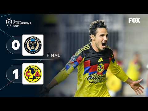 PHILADELPHIA 0-1 AMÉRICA | RESUMEN Y GOLES | CONCACAF | OCTAVOS |  IDA