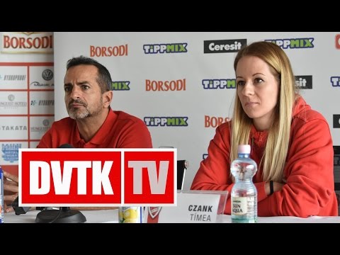 Sajtótájékoztató az Aluinvent DVTK - PINKK mérkőzés előtt | 2017.02.24. | DVTK TV