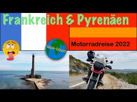 Pyrenäenreise 2022 mit dem Motorrad (Hitze in Frankreich und Pech in Spanien)