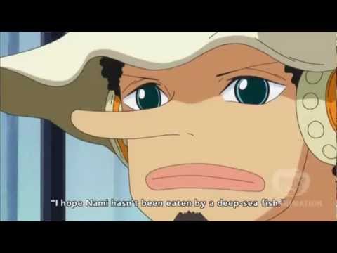 Usopp Imitates Robin - One Piece Funny Scene