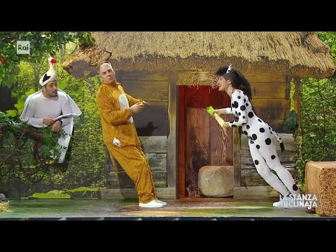 La stanza inclinata: "La Jungla dei famosi" - Stasera tutto è possibile 04/02/2025