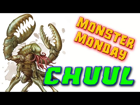 Monster Monday: Chuul - D&D, Dungeons & Dragons monsters, DnD aberrations