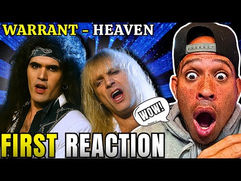 Rapper FIRST time REACTION to Warrant - Heaven! This is the TOTAL opposite of Cherry Pie....