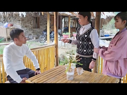 The woman and her daughter came to Nam's house looking for him and behaved very strangely.