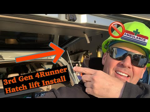 3rd Gen 4RUNNER Strong Arm Lift Hatch Install