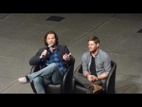 AHBL8  Jared and Jensen Satuday Panel 6   - Question on tattoos and character interaction