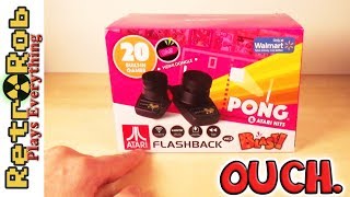 Walmart Exclusive Flashback Blast 3 Pong and Atari Hits Unboxing, Review, Every Game Shown!