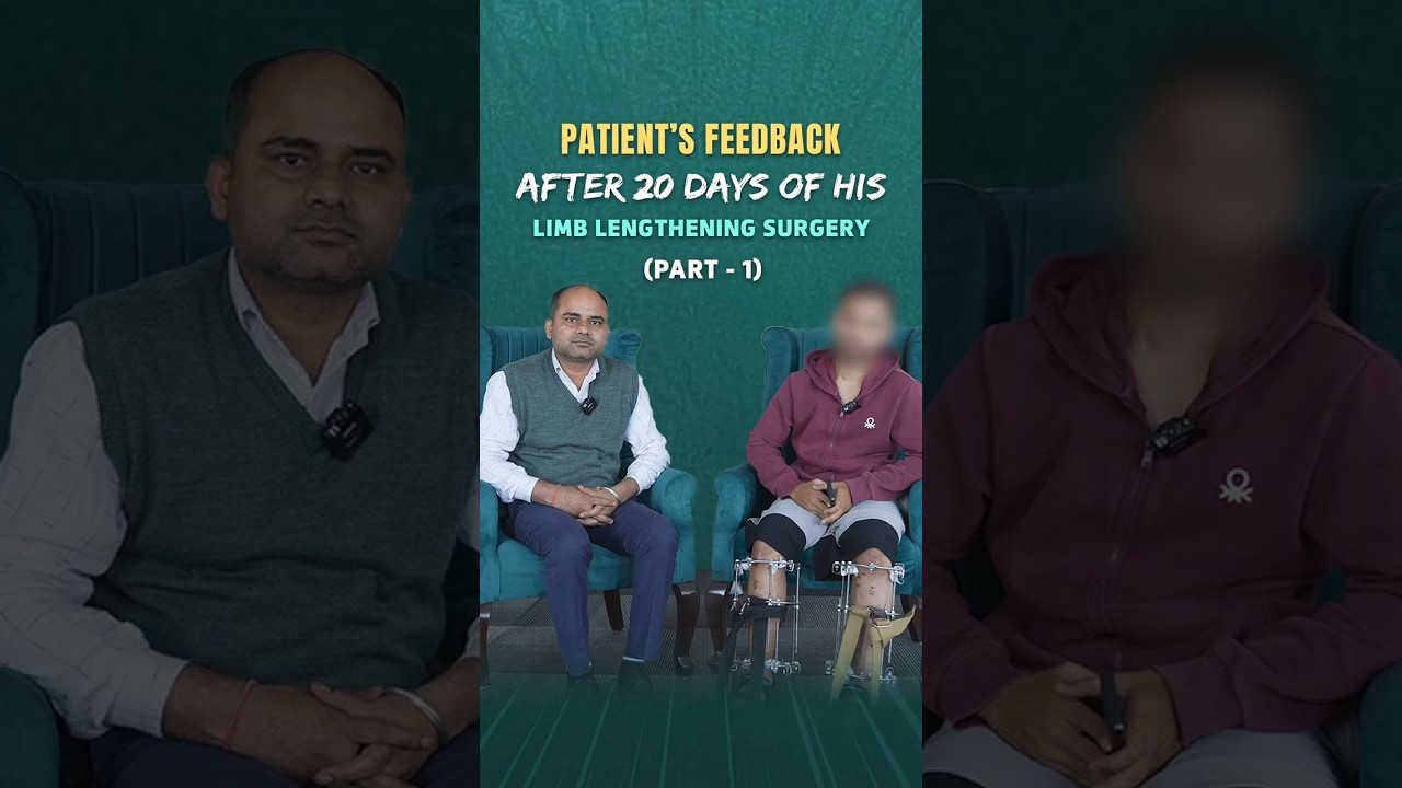 Patient's Feedback After 20 Days of Limb Lengthening Surgery (Part – 1) | Heights Plus
