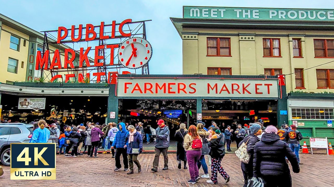 Immersive street-level walking tour through Seattle, Washington, showcasing authentic urban landscapes, local architecture, and the vibrant atmosphere of the city's neighborhoods