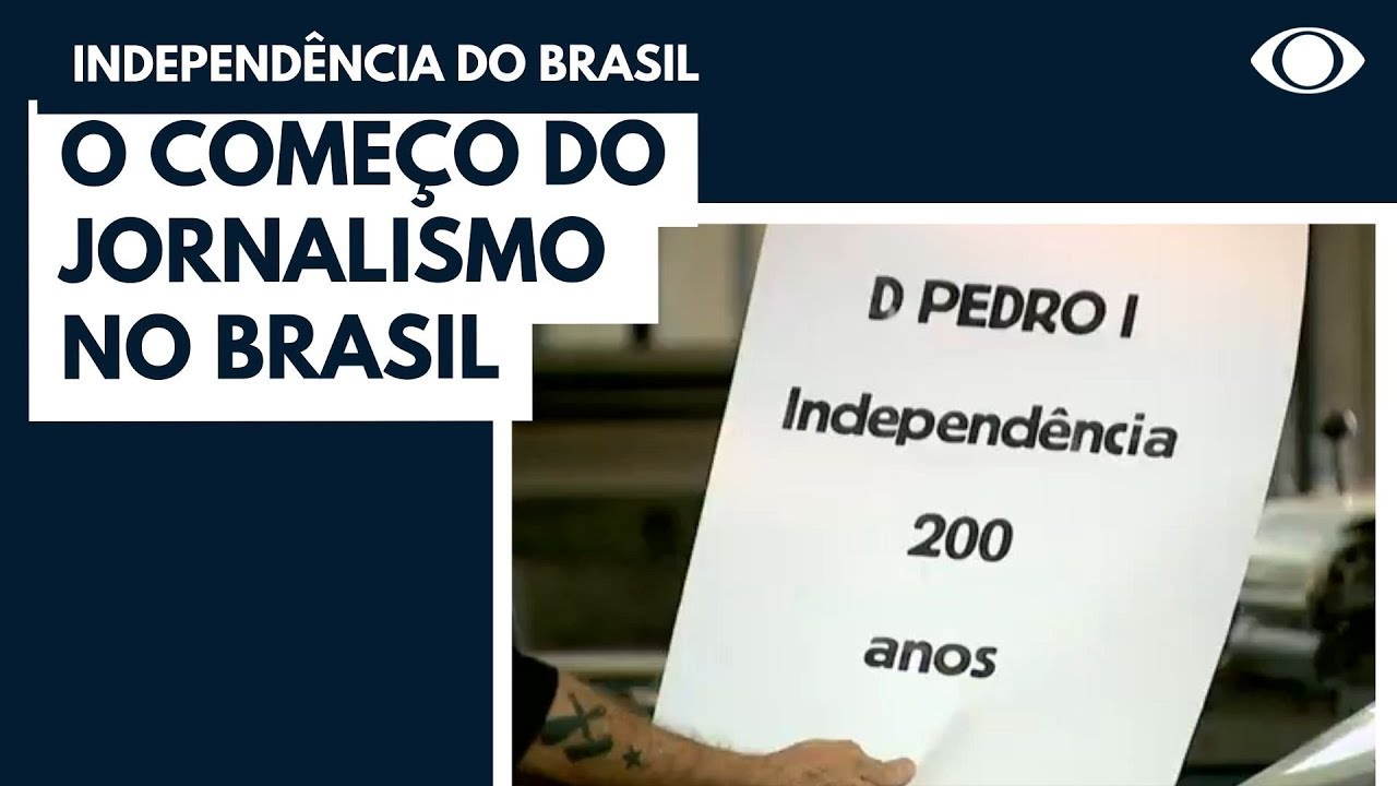 Minidocumentário Imprensa no Brasil - Band nos 200 anos da Independência