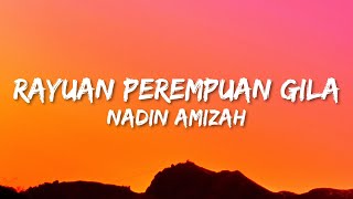 Download lagu Nadin Amizah - Rayuan Perempuan Gila (Lyrics) mp3 Download lagu Nadin Amizah - Rayuan Perempuan Gila (Lyrics) mp3