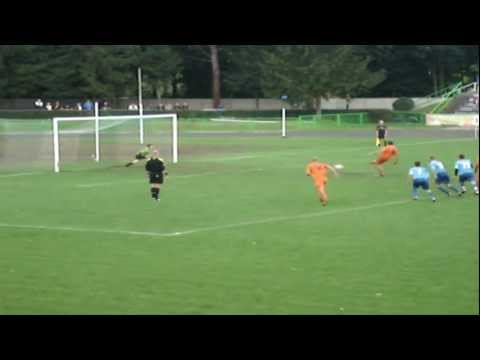 Dąb Dębno-Bałtyk Koszalin 1:1 bramki,skróty 27.08.2011