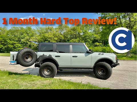 Bronco Anderson Composites Hard Top 1 Month Review