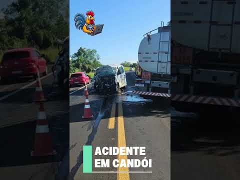 Mulher morre em acidente em Candói