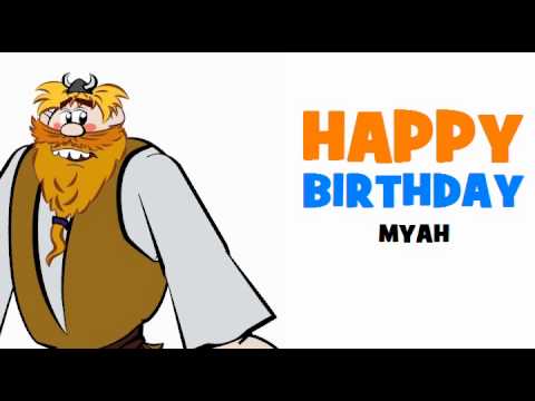 HAPPY BIRTHDAY MYAH!