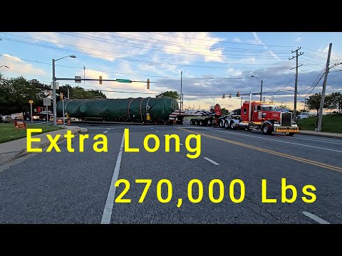 RLE Equipment 2022 Kenworth W900 Hauling Lithium Absorber Tower15 6W 15 6T 195 L 270,000 Lbs  Gross