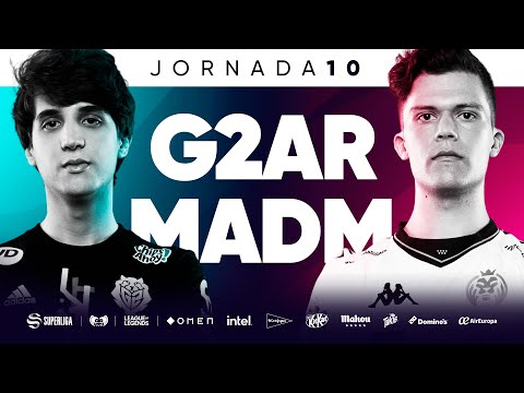 G2 Arctic VS Mad Lions Madrid - JORNADA 10 - SUPERLIGA - VERANO 2022 - LEAGUE OF LEGENDS