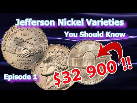 Jefferson Nickel Varieties You Should Know Ep.1 - 1943, 2004, 1949
