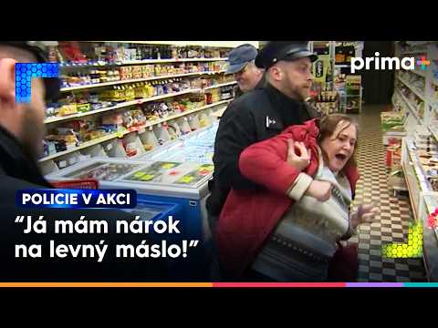 Rvačka o máslo ve slevě | Policie v akci